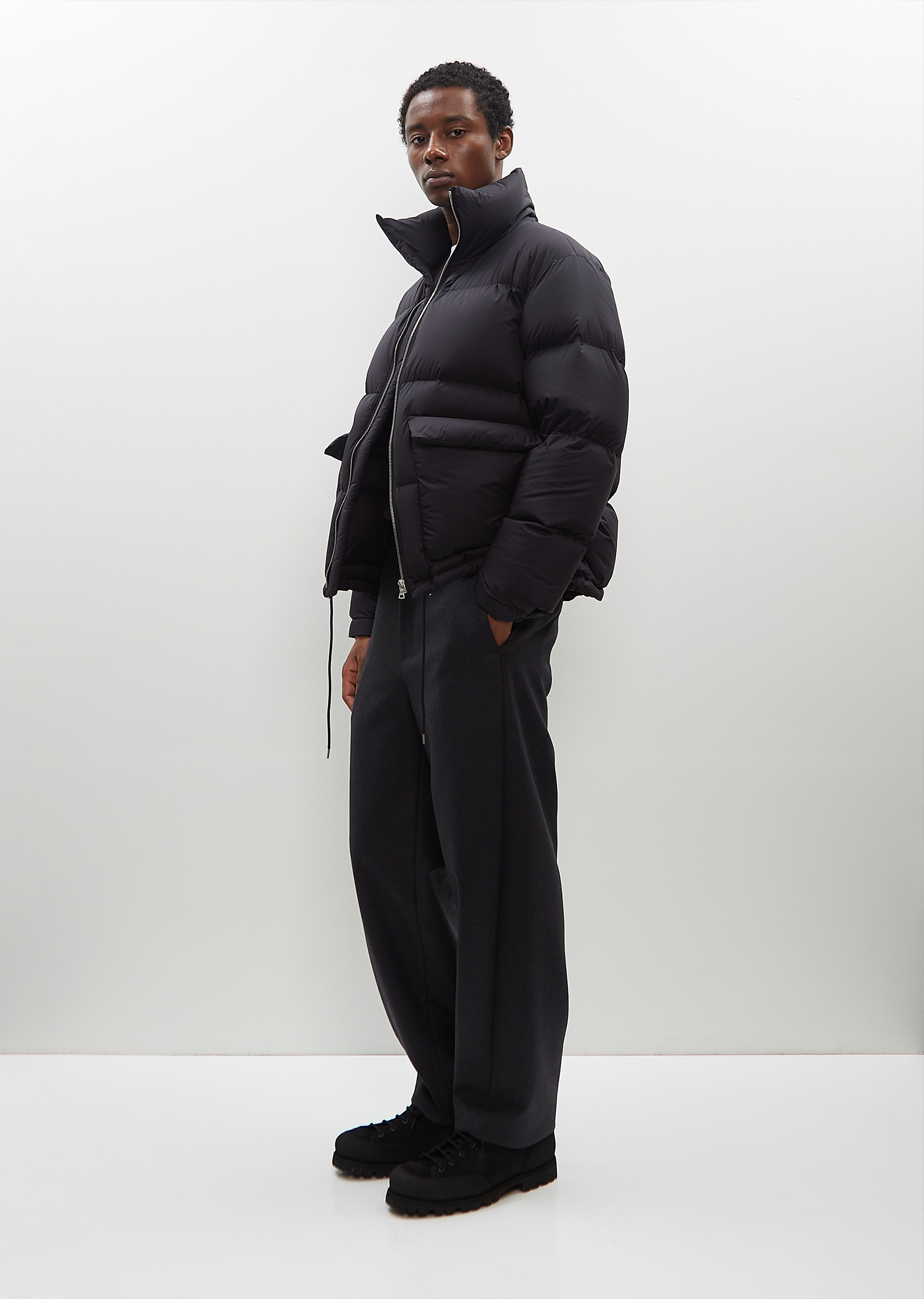 Super Light Nylon Ripstop Down Blouson – La Garçonne Super Light Nylon Ripstop Down Blouson – La Garçonne