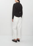 Washed Linen Canvas Shirt Jacket