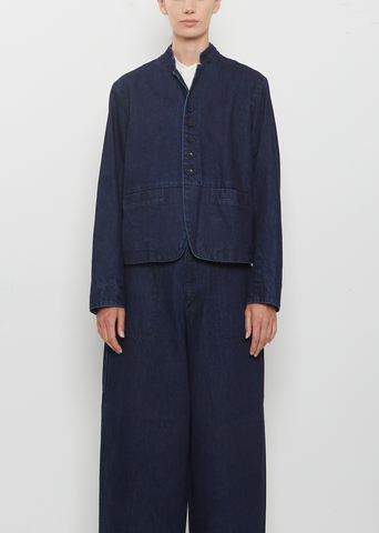 11.5oz Natural Slub Denim Jacket — Indigo