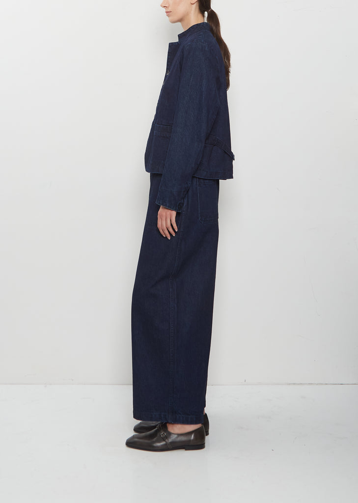 11.5oz Natural Slub Denim Jacket — Indigo