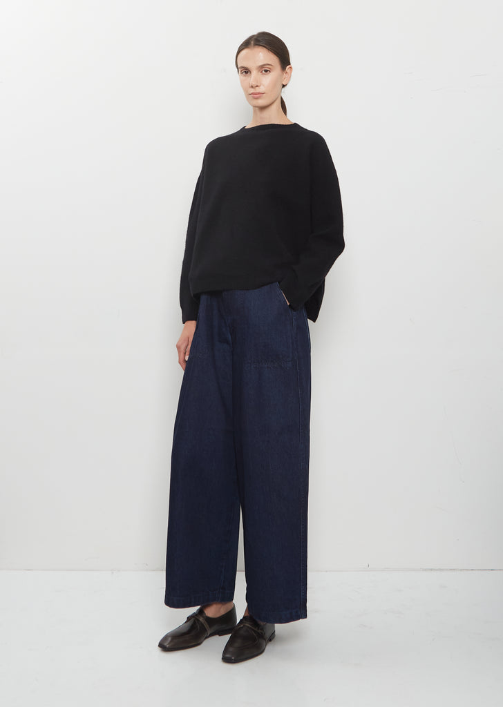 Fine Wool Patterned Pullover
