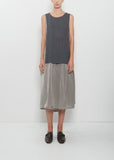 KO-Combination Sleeveless Dress