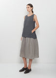 KO-Combination Sleeveless Dress