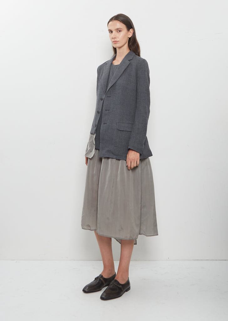O-Right Shirt Gather Jacket