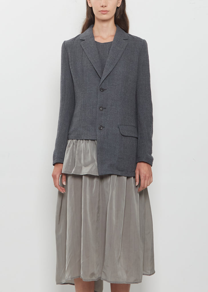 O-Right Shirt Gather Jacket