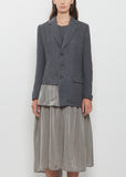 O-Right Shirt Gather Jacket