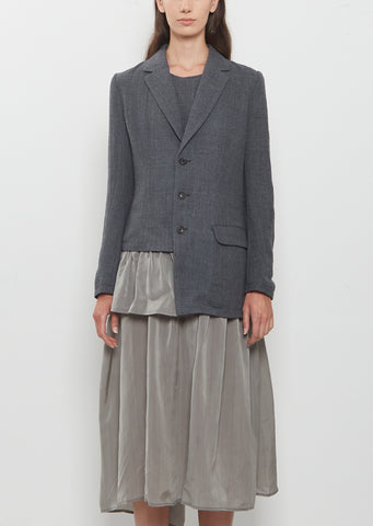 O-Right Shirt Gather Jacket