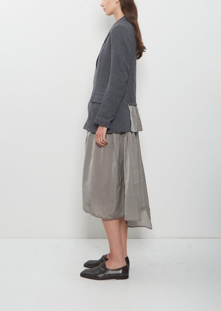 O-Right Shirt Gather Jacket