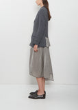 O-Right Shirt Gather Jacket