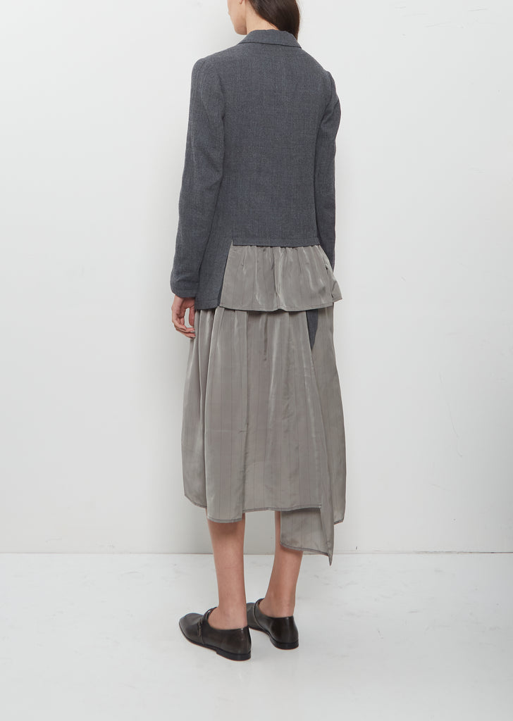 O-Right Shirt Gather Jacket