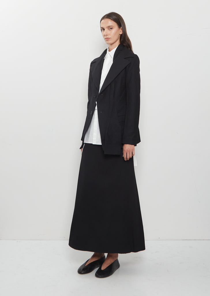 Stole Detail Single Jacket