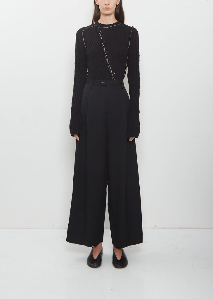 N-1 Tuck Loose Wide Pant