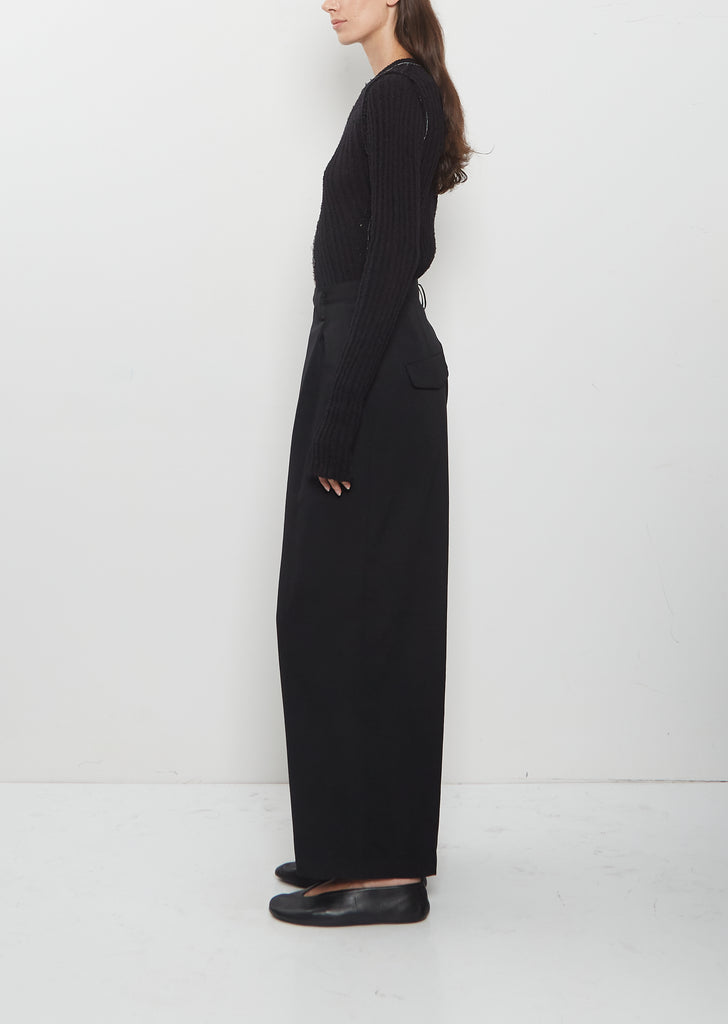 N-1 Tuck Loose Wide Pant