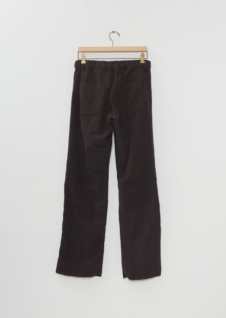 Andrew Wool Pants — Brown