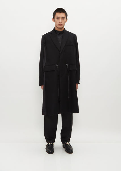 ジャケット・アウター sacai Cotton Gabardine Wool Melton Coat Feb2021Session4565_TMHILHPS20_
