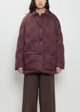 Puff Short Embroidered Coat