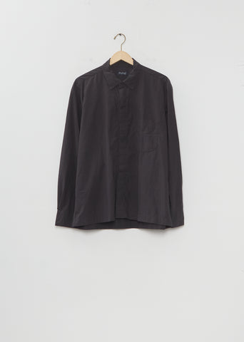 Luca Poplin Shirt — Asfalto