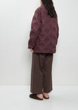 Puff Short Embroidered Coat