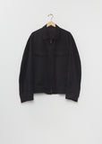 Wool Gabardine Pocket Blouson