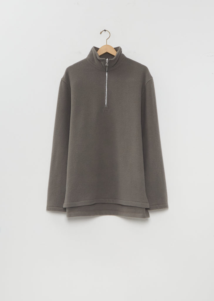 Wool Fleece Athletic Pullover