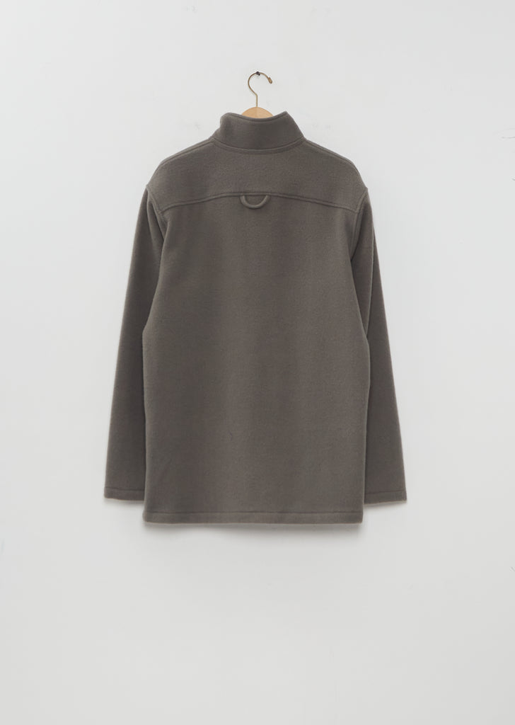 Wool Fleece Athletic Pullover
