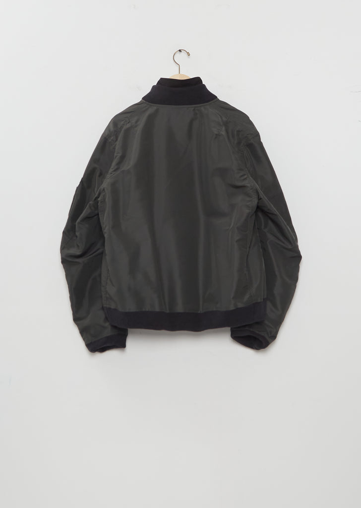 Nylon Twill x Ripstop Reversible Blouson