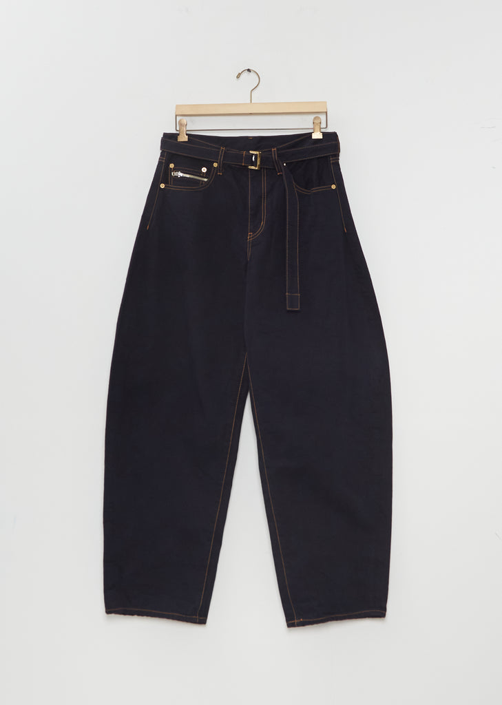 Zip Coin Pocket Denim Pants