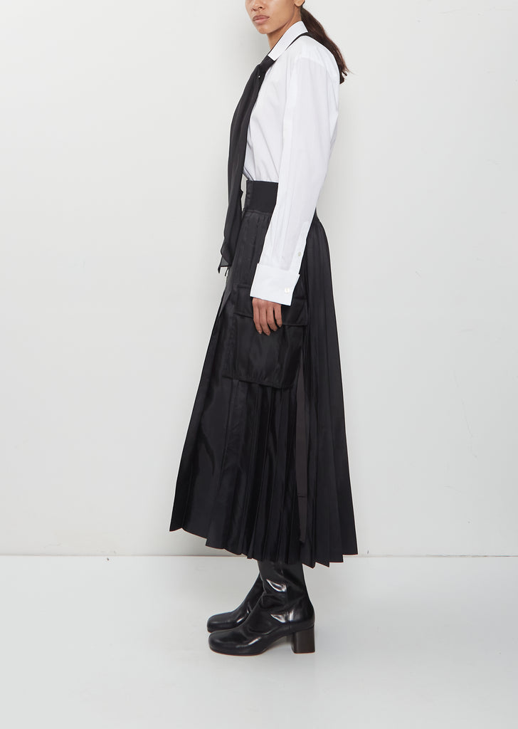 Nylon Twill Skirt