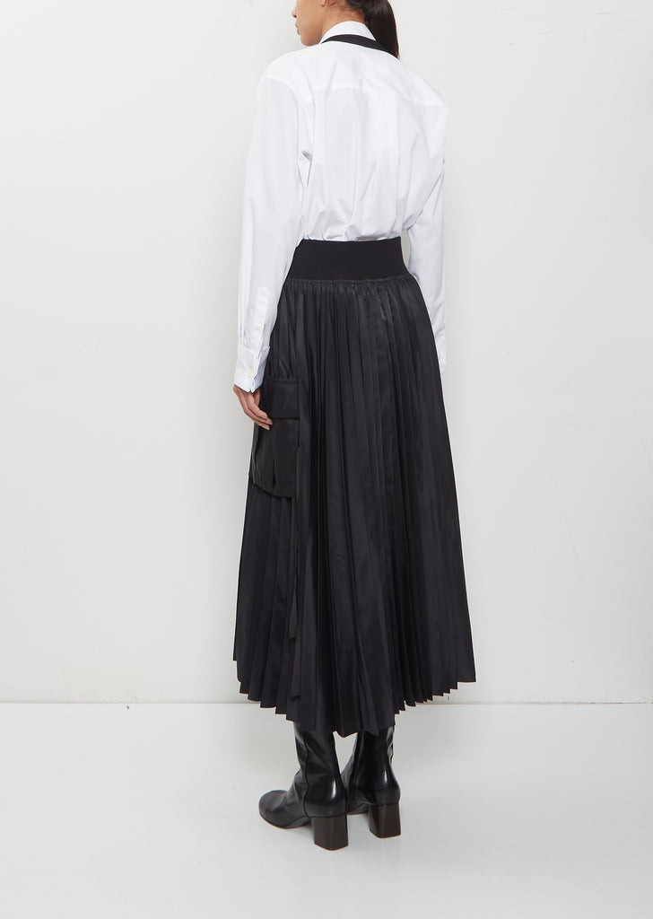 Nylon Twill Skirt