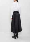 Nylon Twill Skirt