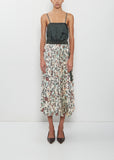 Floral Print Skirt