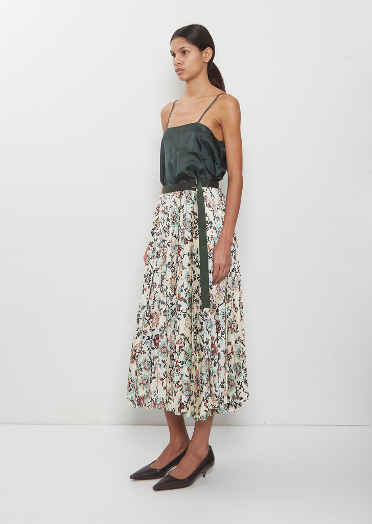 Floral Print Skirt