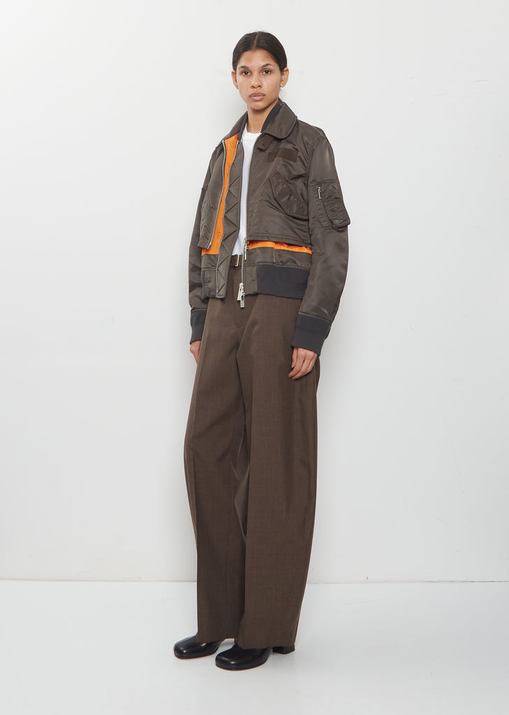 Nylon Twill Blouson