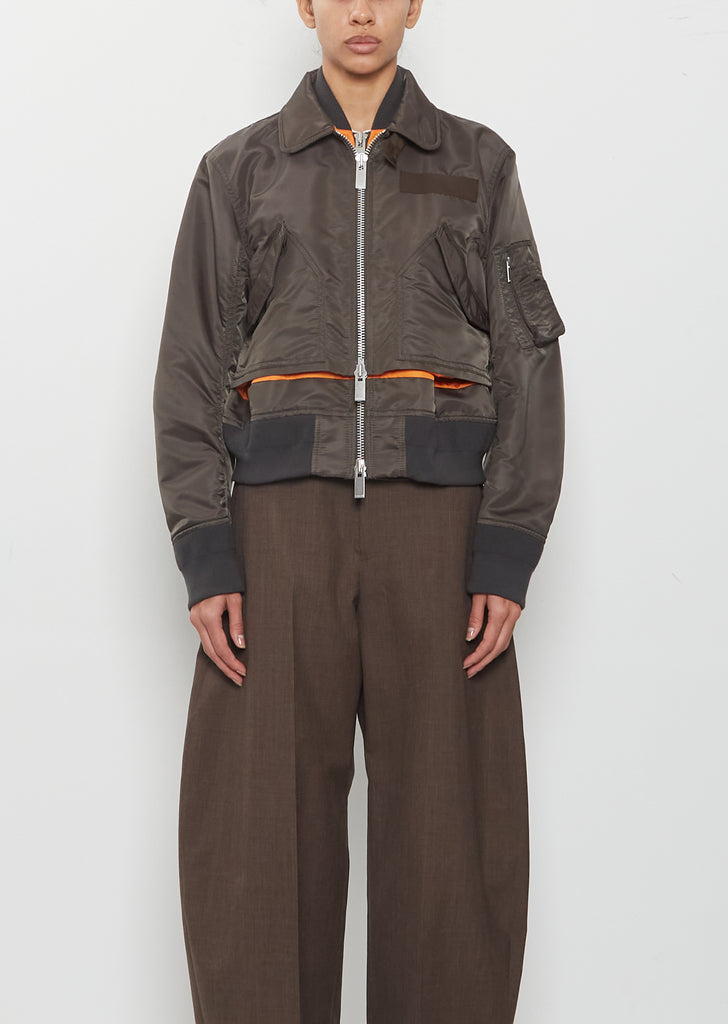 Nylon Twill Blouson