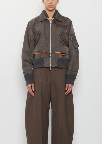 Nylon Twill Blouson