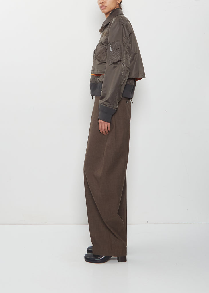 Nylon Twill Blouson