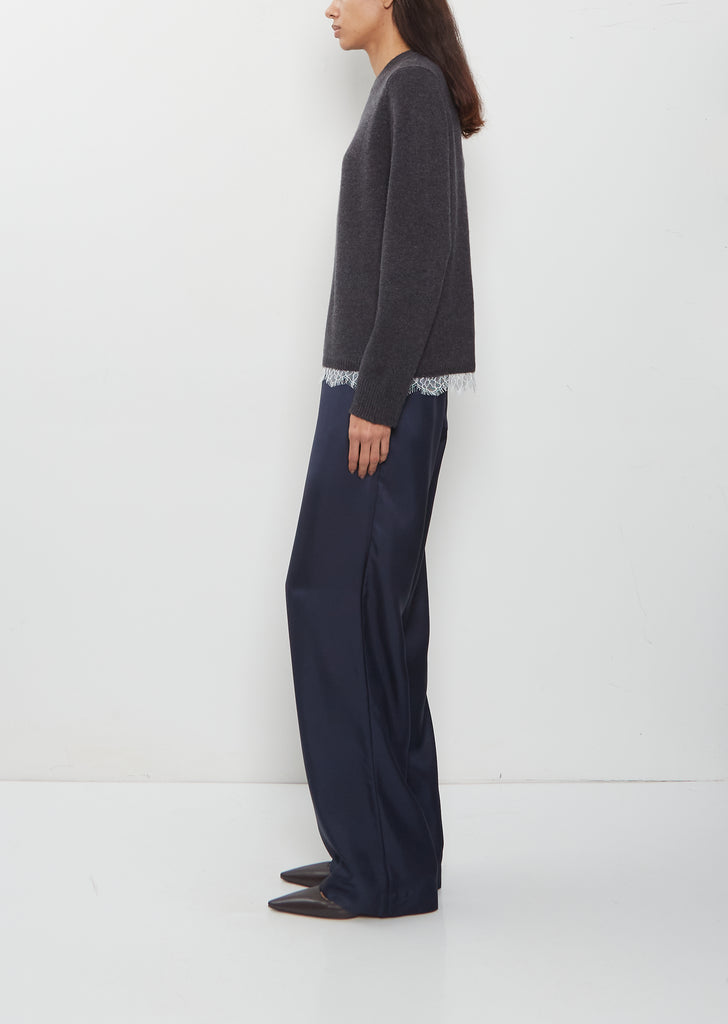 Arvo Lace Hem Sweater