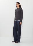 Arvo Lace Hem Sweater