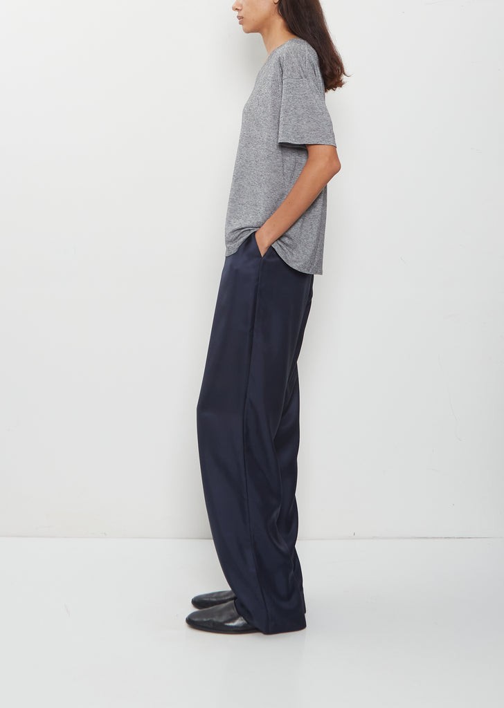 Ezra Classic Fit T-Shirt — Anthracite Melange