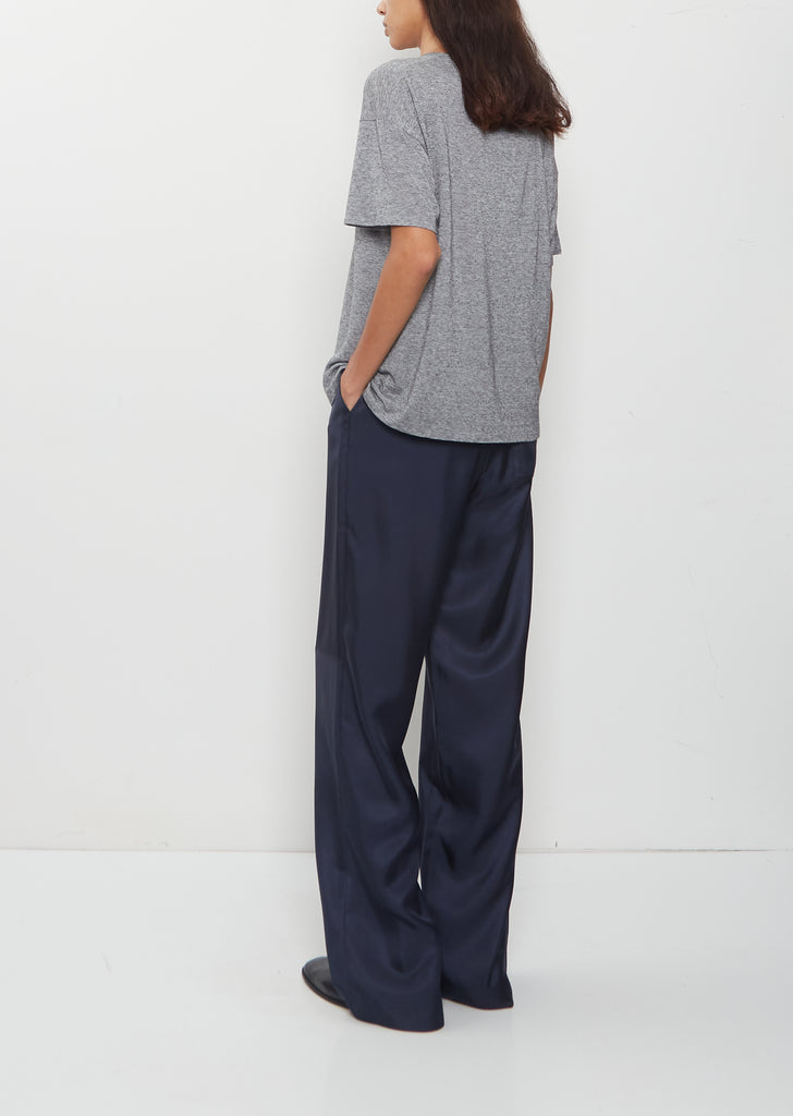 Ezra Classic Fit T-Shirt — Anthracite Melange