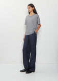 Ezra Classic Fit T-Shirt — Anthracite Melange
