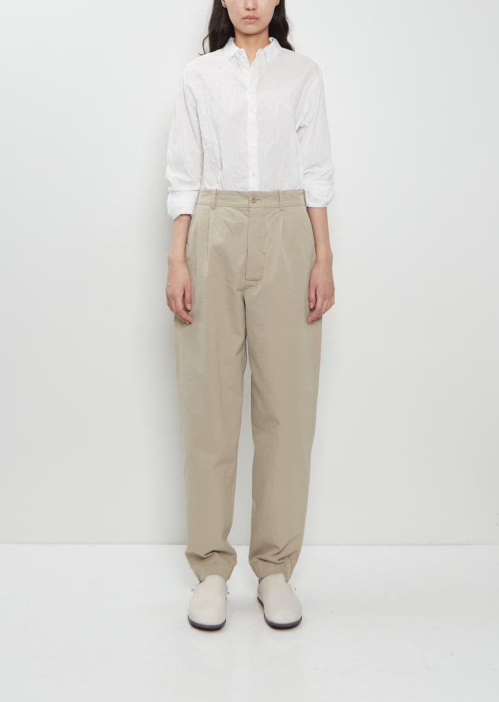 Mili Hiroshi Double Cotton Pant