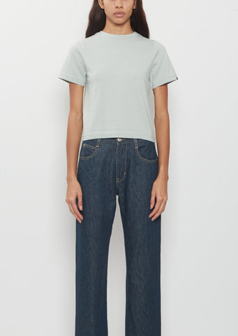 n°267 Tina Cotton Cashmere T-Shirt — Glass