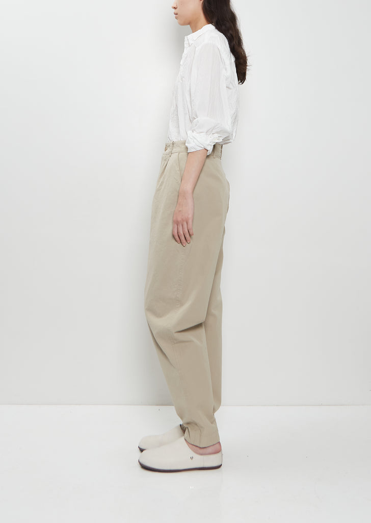 Mili Hiroshi Double Cotton Pant