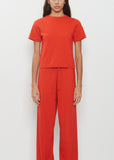 n°267 Tina Cotton Cashmere T-Shirt — Tomato