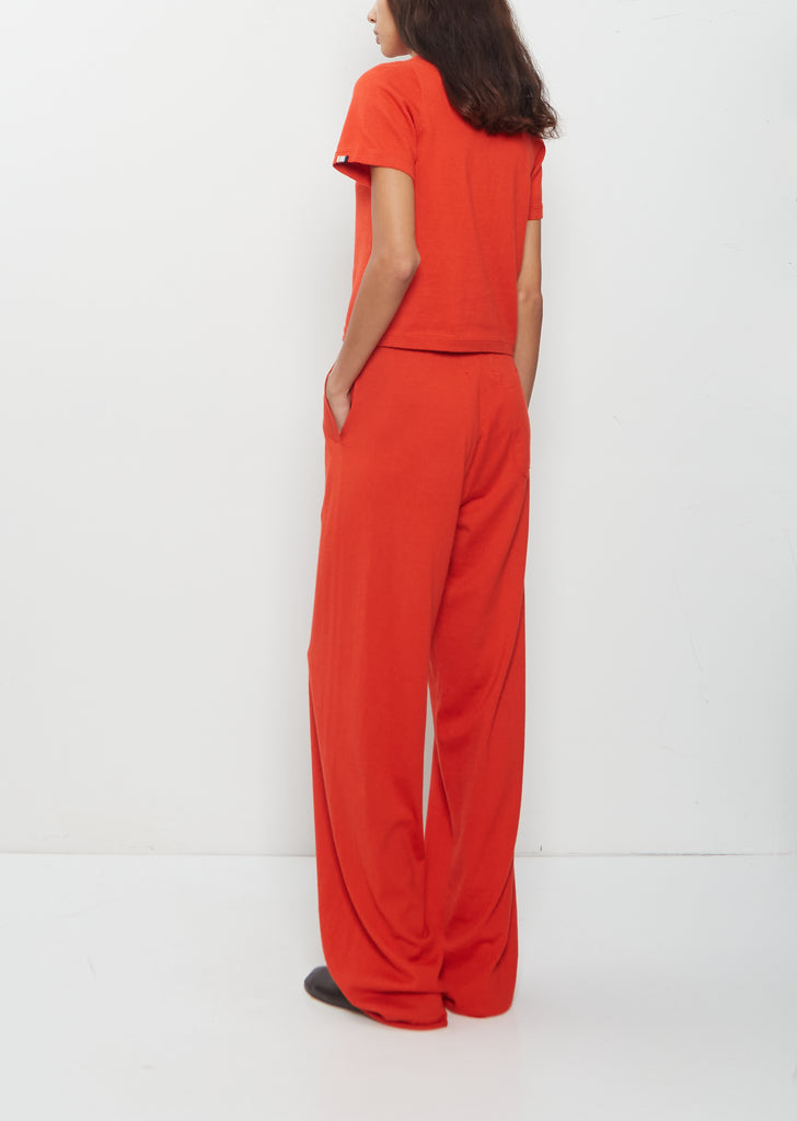 n°267 Tina Cotton Cashmere T-Shirt — Tomato