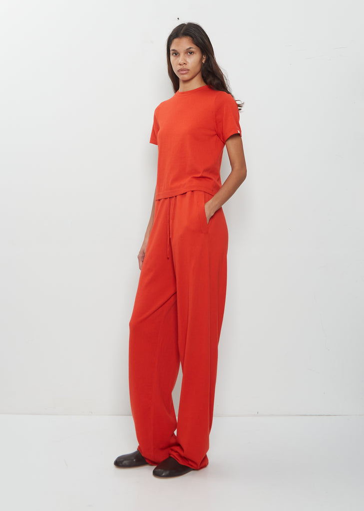 n°267 Tina Cotton Cashmere T-Shirt — Tomato