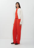 n°494 Tangerine Zip-Up Cardigan — Bone