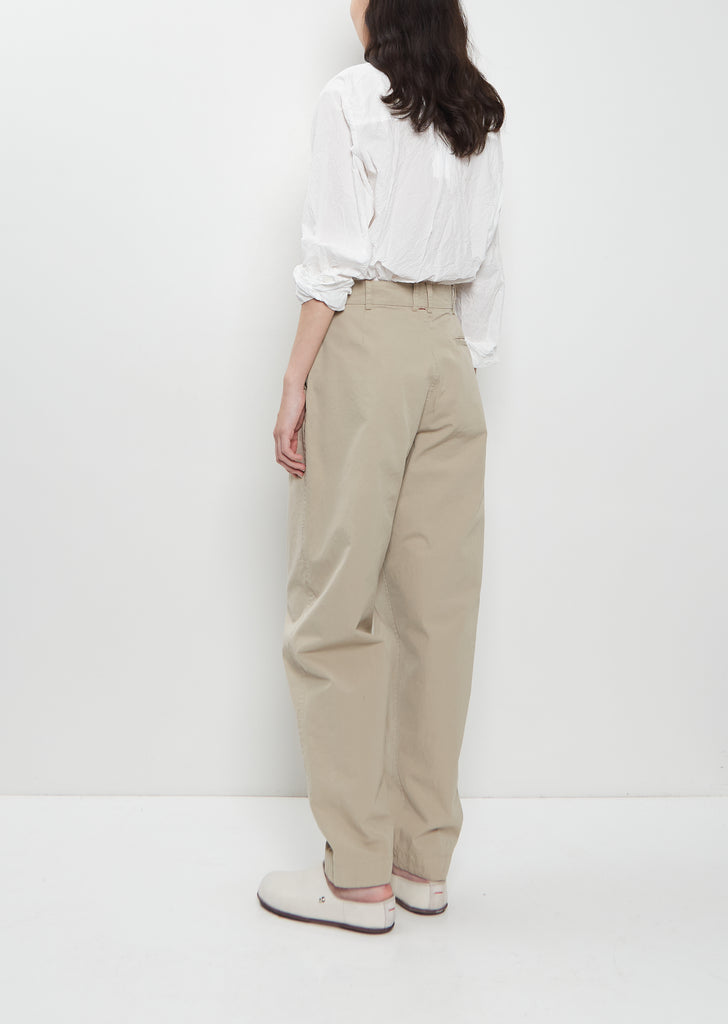 Mili Hiroshi Double Cotton Pant