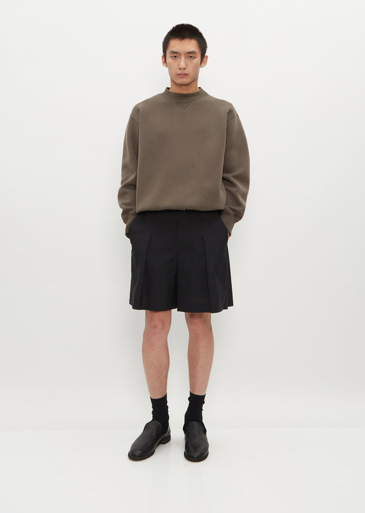 Suiting Shorts — Black